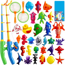 Magnetic Fishing Toys Game Set for Kids Water Table Bathtub Kiddie Pool Part