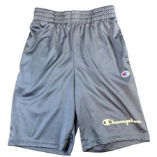 Champion Kids Navy Blue Athletic Shorts Mesh Gym Pockets Size Medium M J9
