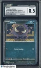 2026 Pokemon ASC EN Mega Gengar Tech Sticker #123 Gastly CGC 8.5 NM-MT+