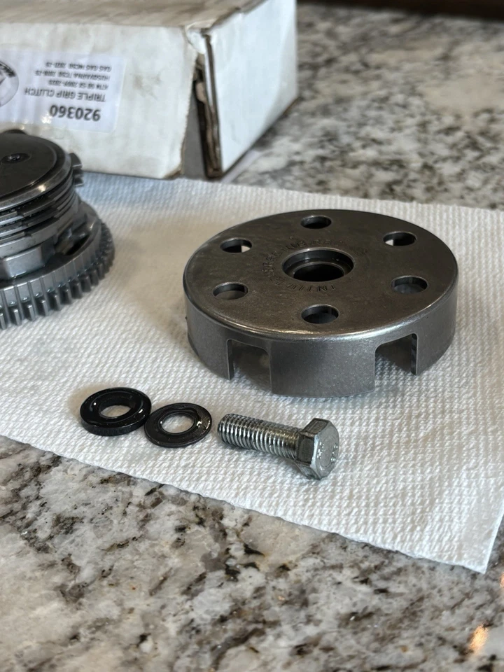 Embrague de carreras de 3 discos KTM SX50 IRP 09-25 Husq TC 50 17-25 gasolina gas MC 21-25 KTM 50 Foto 2 de 3