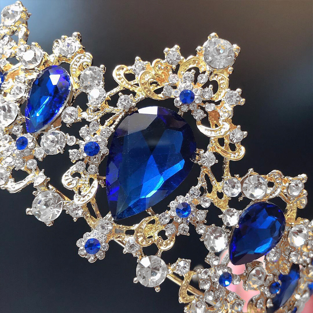 Crystal Tiara/Crown (Domes with large crystal tops) main image 0