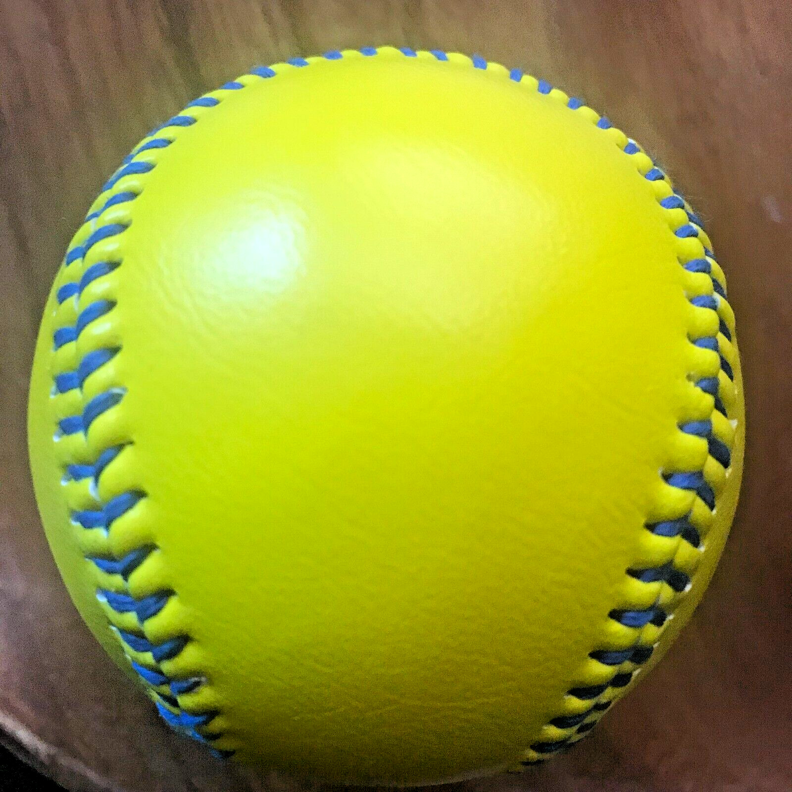 Vintage Nestle Nesquik Yellow Baseball Souvenir Chocolate Milk Promotional