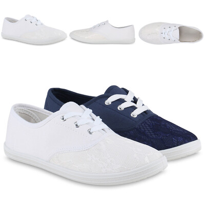 GÃ¼nstige Bequeme Damenschuhe Damen Sneaker Low Schnürer Bequeme