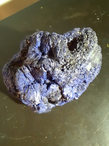 Azurite rose from Shilu Mine, Yangchun Co., Guangdong, China - Picture 2 of 15
