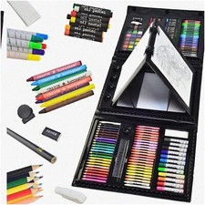 Artistic Masterpiece Deluxe Easel Set: 185 Double-Sided Tri