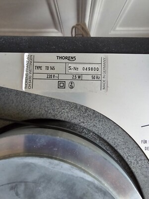Thorens TD 145 mit Dynavector DV-10 X 4 MK II