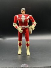 1993 Bandai Mighty Morphin Power Rangers Flip Head Jason Red Ranger Figure 5.5"