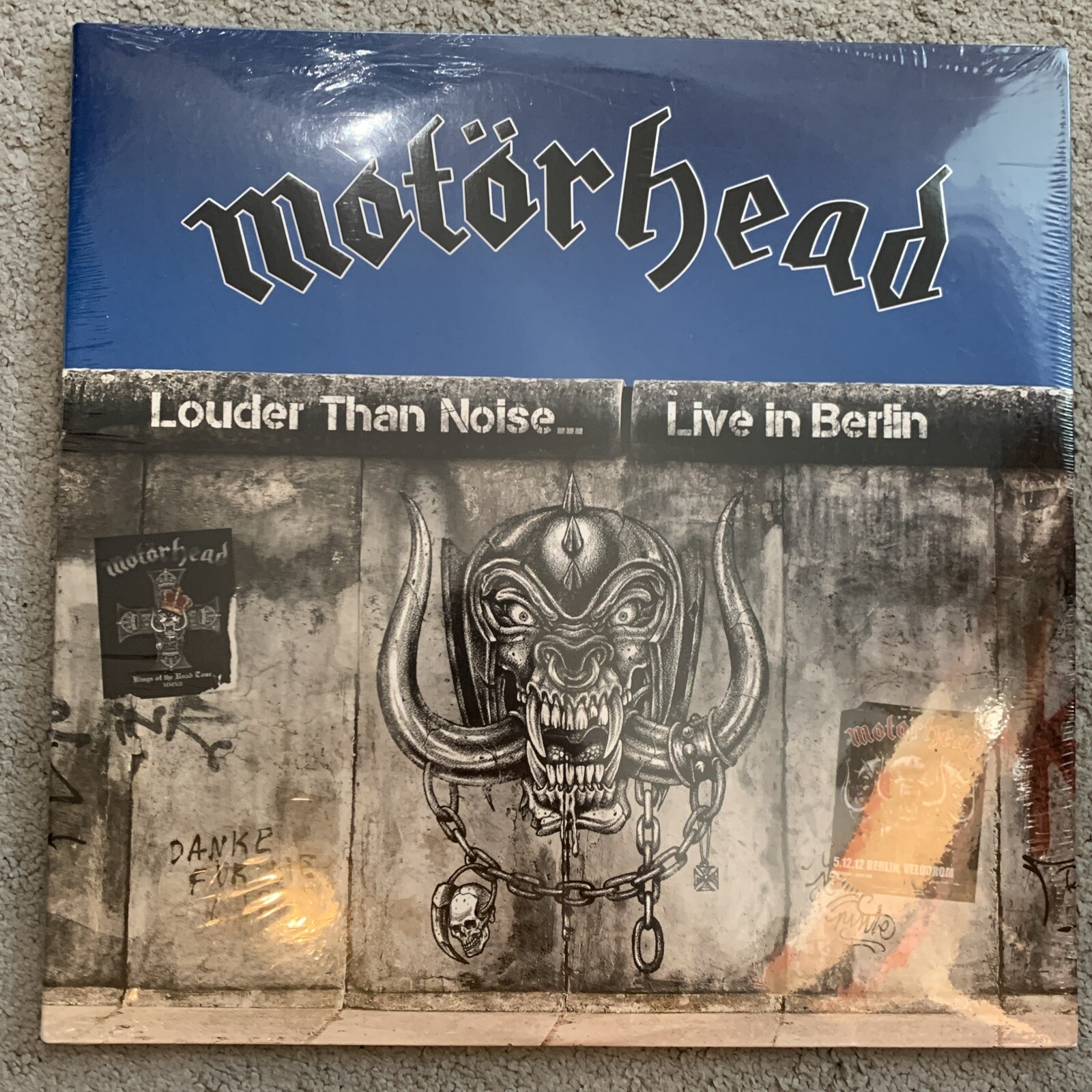 Louder than Noise...[Live in Berlin] by Motörhead Double Vinyl Record New Sealed