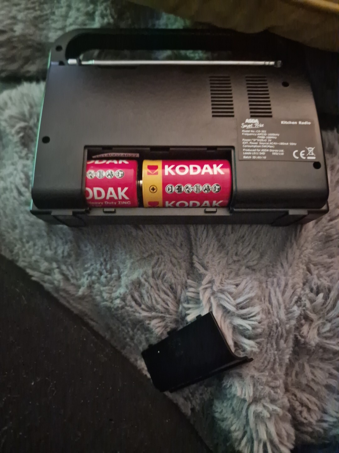 Asda CR 320P Compact Kitchen Radio eBay