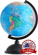 Globo Terraqueo Giratorio Con Soporte Para El Aprendizaje Los Ni os Ninos Globo