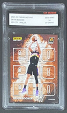 2021-22 PANINI INSTANT DEVIN BOOKER 1ST GRADED 10 MY CITY PHOENIX SUNS #MC24 SP
