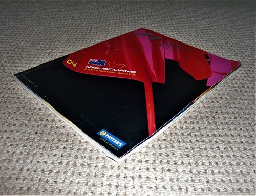 2004 F1 Foster's Australian Grand Prix official program, and separate autographs - Picture 4 of 18