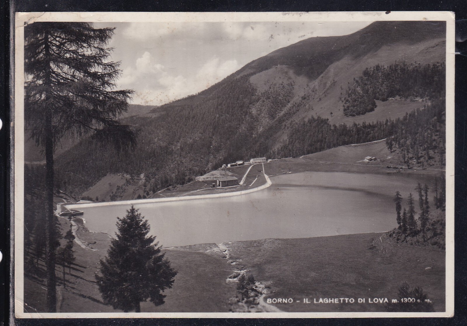 Cartolina Borno il Laghetto di Lova CE872