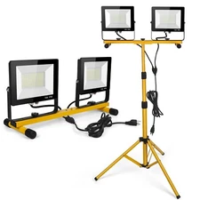 Work Light Rugged, Easy to use, 21,000 Lumen Work Light Stand, 2 Adjustable L...