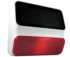 Sirena solare wireless supplementare per kit allarme 127055 ,100731 e 100720