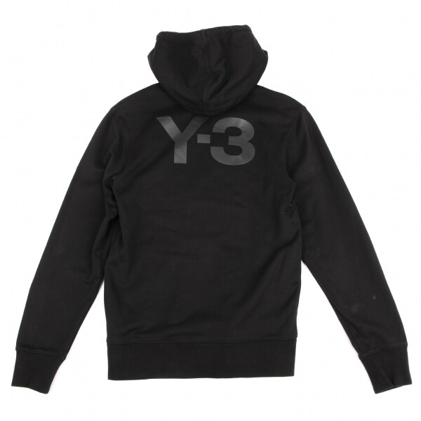[chem様] 2013aw Y-3 cotton/pu zip jacket Y-3 Cotton Back Logo Double Zip Hoodie Size S(K-134900) | eBay