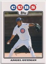 2008 Topps #77 Angel Guzman Chicago Cubs