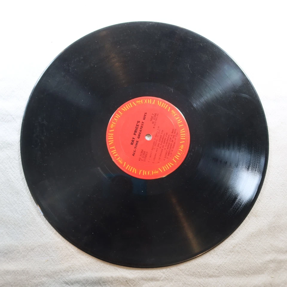 Ray Price All Time Greatest Hits Record Album Vinyl LP - Image 3 of 4