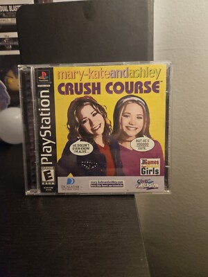 Mary-Kate and Ashley: Crush Course (Sony PlayStation 1, 2001) Blockbuster 