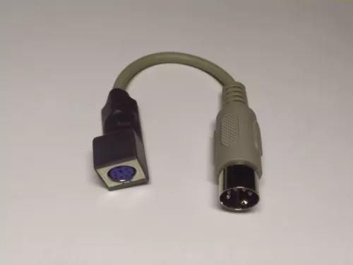 Amiga 2000 keyboard adapter  , connect PC PS2 keyboard to Amiga 2000 DIN-5