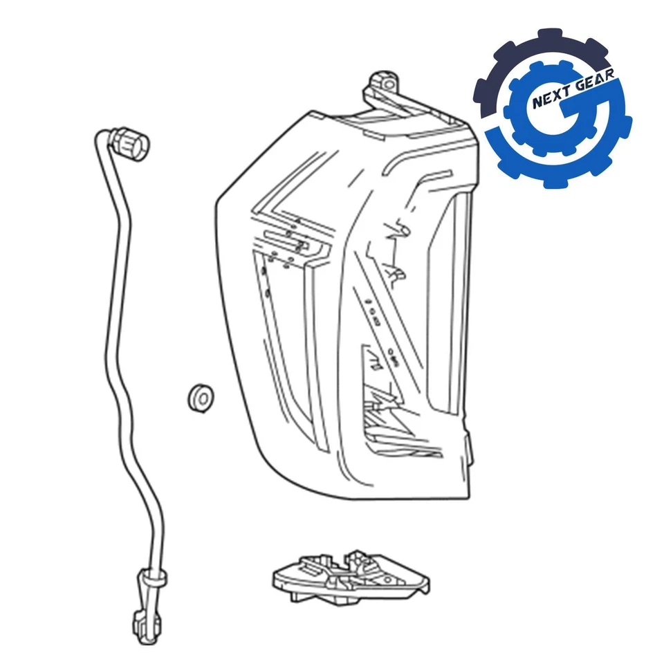 Conjunto de luz trasera LED izquierda OEM GM para GMC Yukon XL 85618753 2021-2024 Foto 3 de 3