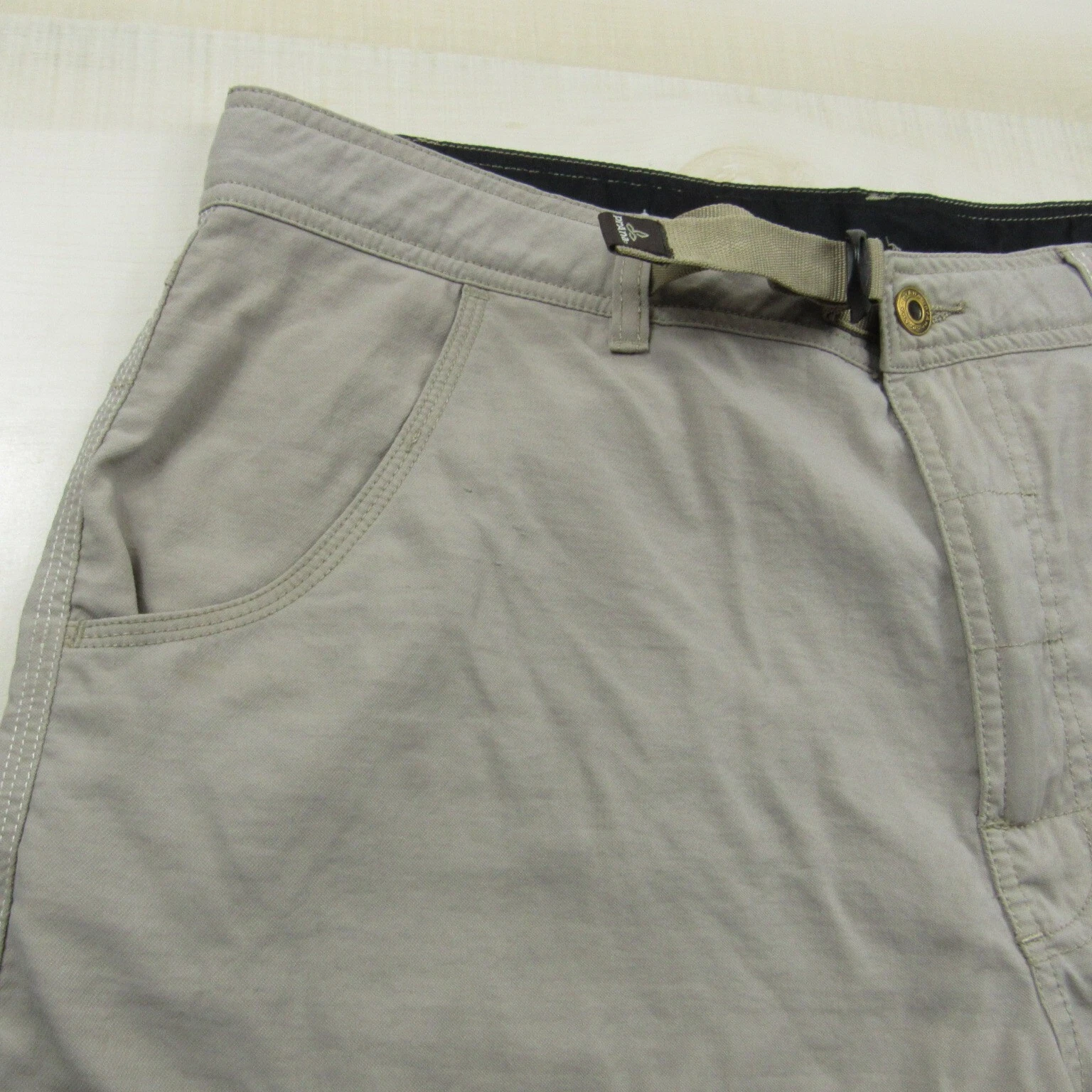 prana zion cargo pockets outdoor hiking nylon tech shorts