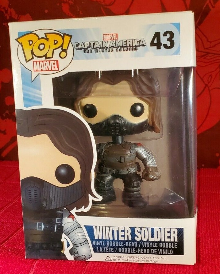 Funko Pop Marvel #43 Capt. America The Winter Soldier Unmasked