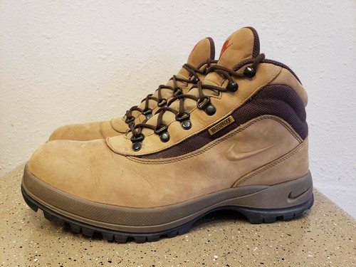 Tan Suede Waterproof Hiking Boots Size 