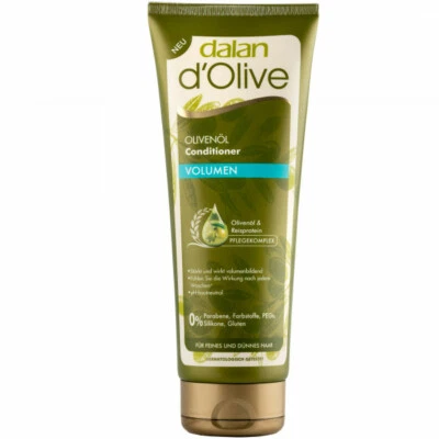 36,58€/L - 3x Dalan d'Olive Conditioner Volumizing, dünnes, schlaffes Haar 200ml
