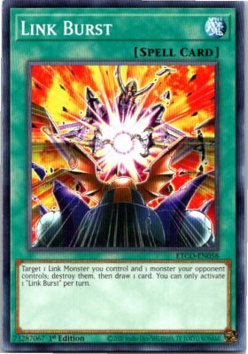 Link Burst ETCO-EN058 Yu-Gi-Oh! Card Mint 1st Edition