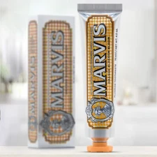 MARVIS Limited Edition Orange Blossom Bloom Toothpaste with Floral Tones, 75ml