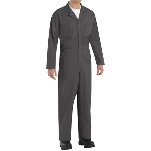 c10 Red Kap Men's Twill Action Back Coverall Charcoal 50 _ RG - product listing photo