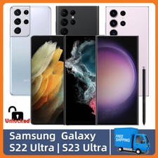 NEW Samsung Galaxy S21 Ultra/S22 Ultra/S23 Ultra 5G Factory Unlocked GSM+CDMA US