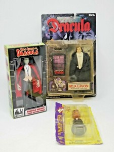 Lot of 3 Dracula Universal Exclusive Premiere Glow Variant Toy Co Figures 1998 