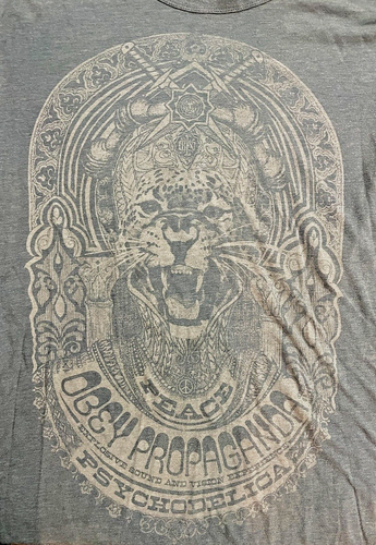 Obey Propaganda Jaguar T-Shirt Unisex Medium, M - Shepard Fairey