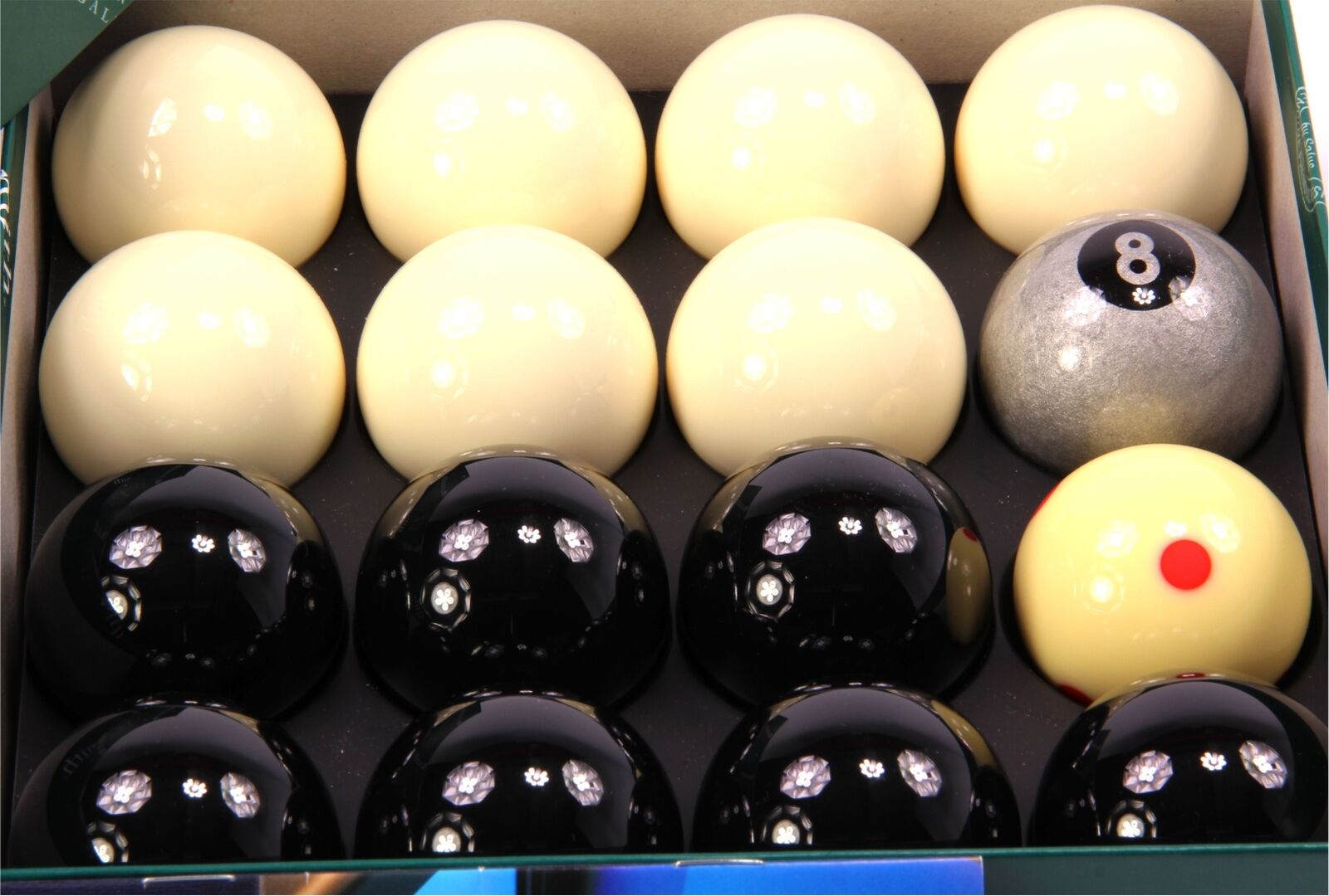 Aramith BBGOLD8 Golden 8 Ball in Blister Pack For Sale | Billiards N More