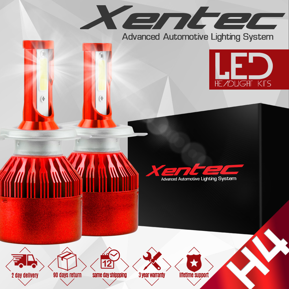 6500K H4 COB LED Bulb High Power HID White 360° Hi/Low Beam 6500K H4 COB LED Bulb High Power HID White 360° Hi/Low Beam