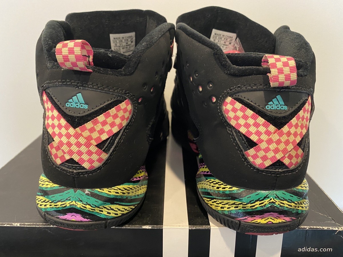 Adidas streetball 08 黒 LEMAR AND DAULEY ADIDAS LEMAR & DAULEY STREETBALL 08 SZ 9.5 MENS BLACK