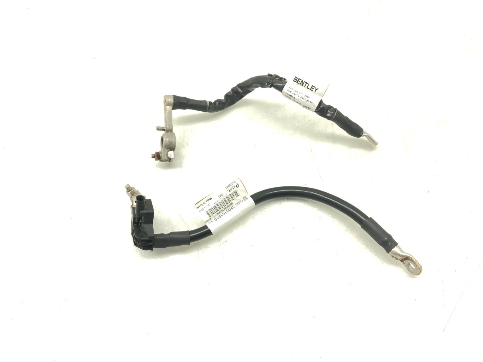 2014-2018 BENTLEY FLYING SPUR NEGATIVE GROUND BATTERY CABLE SET #READ NOTES