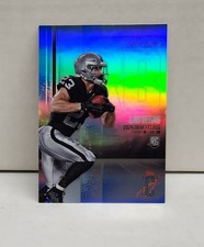 DYLAN LAUBE 2025 Topps Signature BLUE REFRACTOR ~ Raiders ROOKIE /5 ~ #'d 3/5