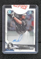 2018 Bowman Chrome Prospect Auto Micker Adolfo #CPA-MA Auto 1bf5