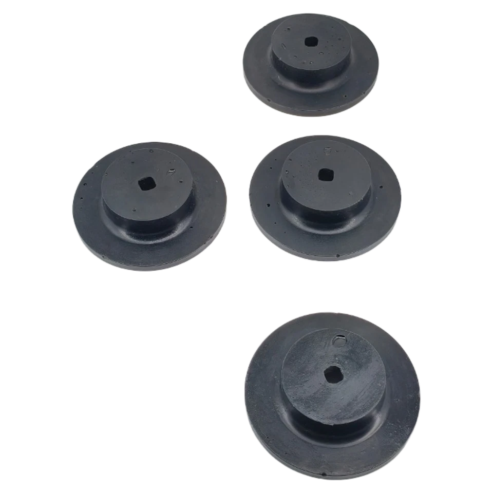 Set of 4 Rear Coil Spring Insulators Moog for Escalade Suburban Tahoe Yukon H2 - Imagem 2 de 4
