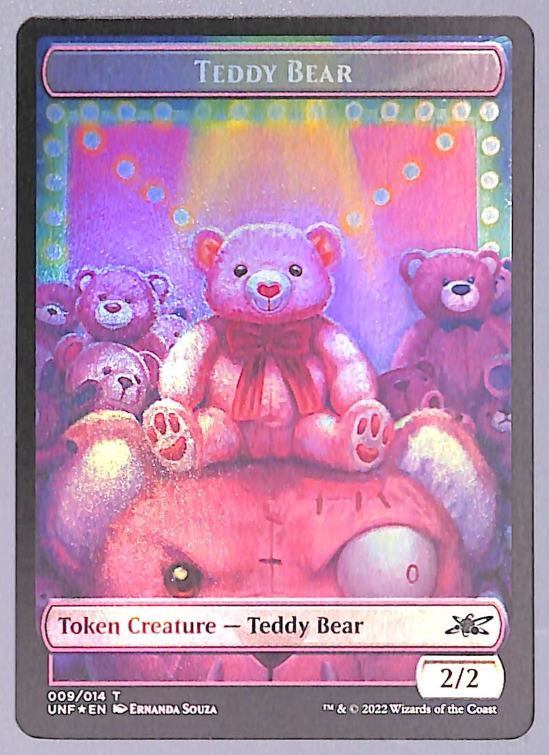 Teddy Bear // Balloon - Foil - Double-sided Token - #12 / 7 - Unfinity (UNF) MTG