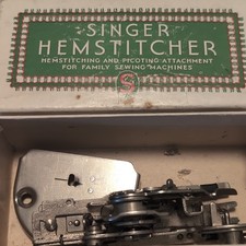 Singer Hemstitcher And Picoting Attachment Pa...