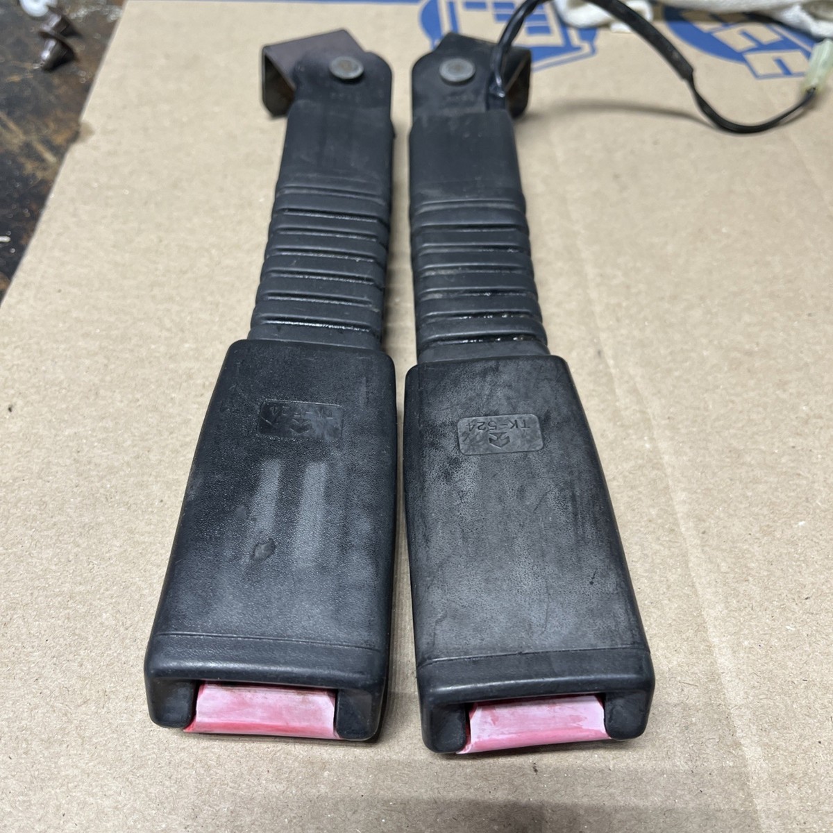 91- 95 Geo Tracker Suzuki Sidekick Front Left, Right Seat Belt
