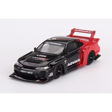 Nissan Silvia S15 LB Super Silhouette 1/64 Mini GT Replica Used