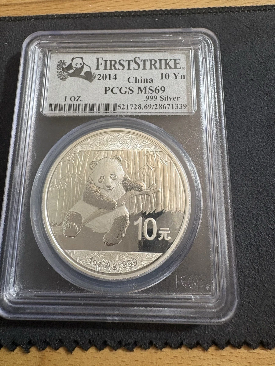 Chinese Panda MS 69 Graded 2014 Silver Bullion Coins for sale | eBay