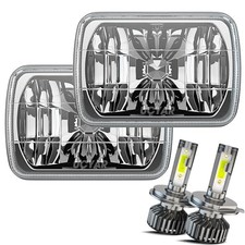 H6054 5x7 7x6 Led Headlights for Off-road, 6000K White High Brightness
