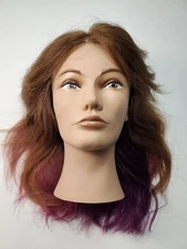 Pivot Point Mannequin Head 100% Human Textured Hair - Ellie (MMSSC3LL-D)