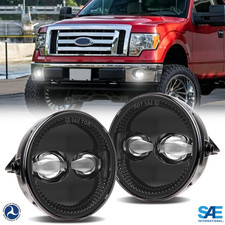 2pcs Front Led Fog Lights Bumper Lamps Assembly Set For Ford F-150 2006-2014